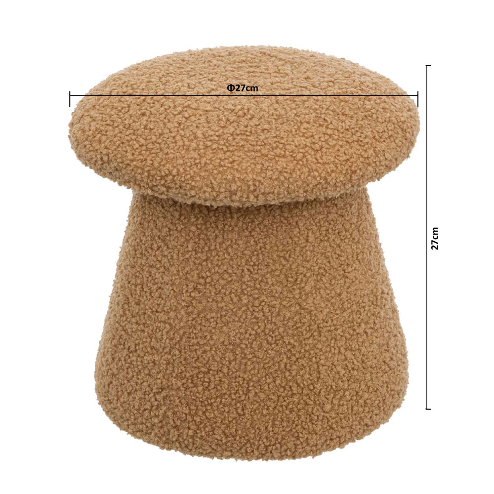 Παιδικό Σκαμπό (Φ27X27) A-S Teddy Mushroom 203745 Παιδικά Βρεφικά & Έπιπλα Παιδικές Καρέκλες-Σκαμπό Spitishop