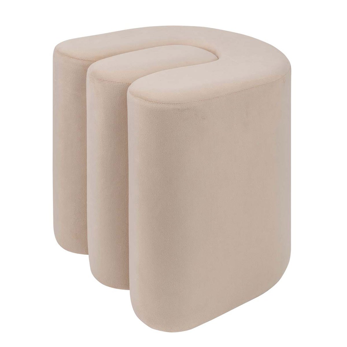 Σκαμπό (39.5x39.5x40.5) A-S Bolan Beige 202267A