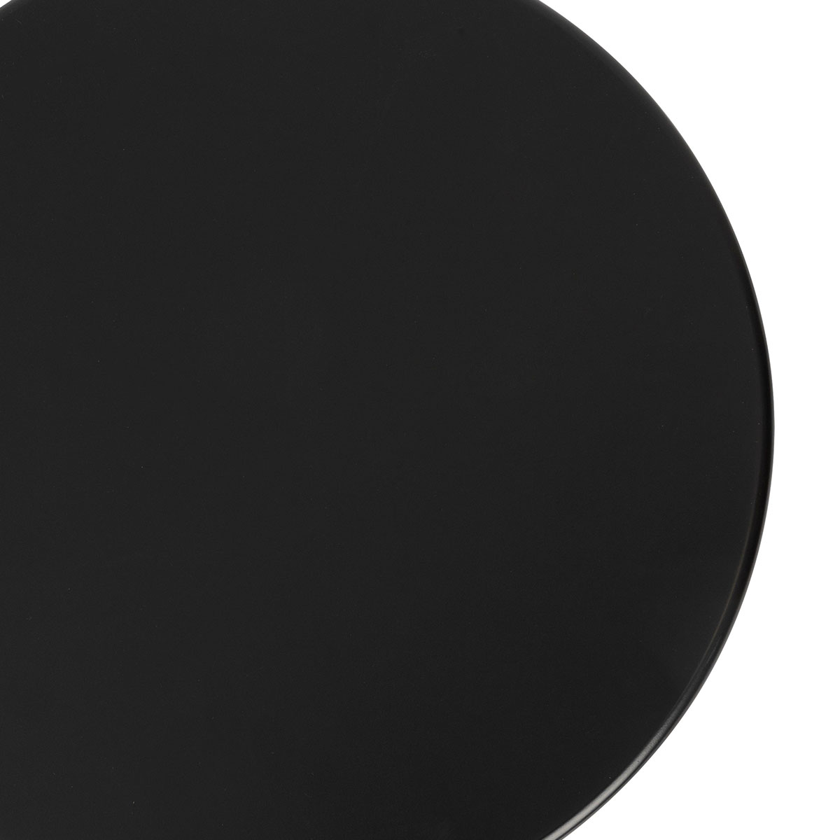 Βοηθητικό Τραπεζάκι (Φ38X46 5) A-S Chamlo Black 197896B Έπιπλα Σαλονιού Τραπεζάκια Στρογγυλά Spitishop
