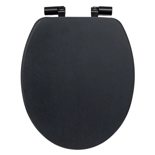 Καπάκι Λεκάνης Soft Close (37x50) F-V Onyx Black 200172B