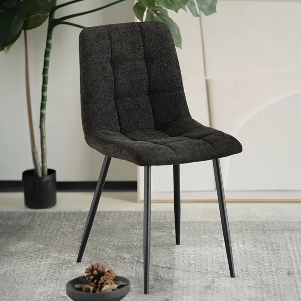 Καρέκλα Τραπεζαρίας (55x45x88) Spitishop Stol Black