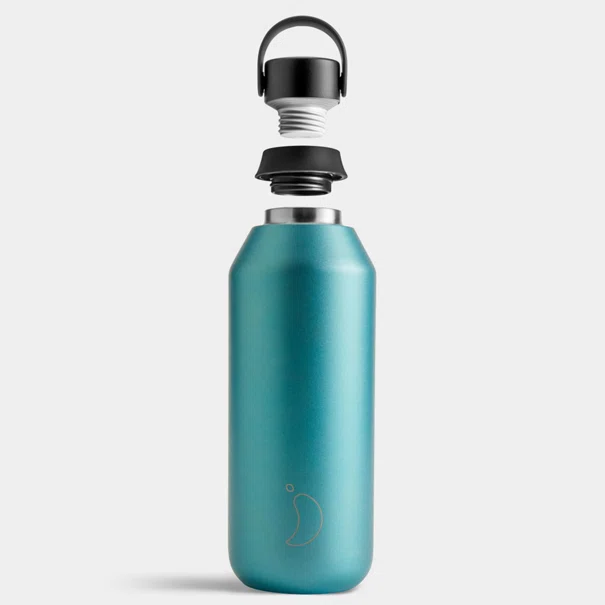 Μπουκάλι Θερμός 500ml Chilly's Series 2 Bottle Metallic Atlantis