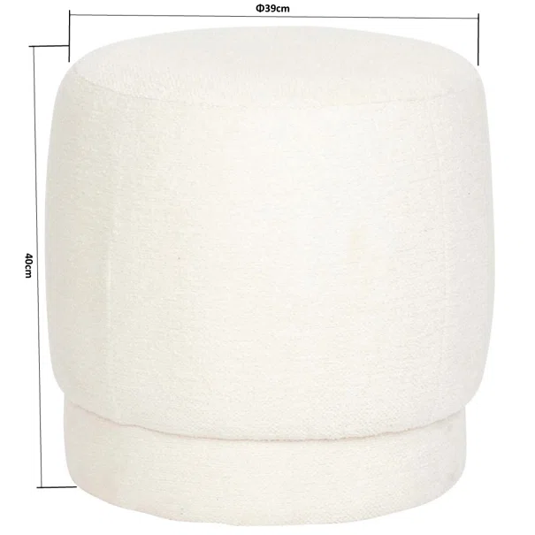 Σκαμπό (Φ39x40) A-S Amea White 202265A