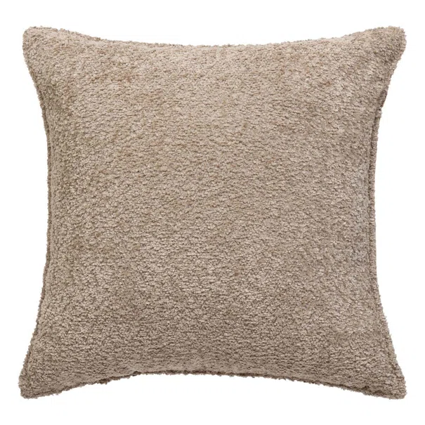 Διακοσμητικό Μαξιλάρι Μπουκλέ (45x45) A-S Soana Taupe 204403B