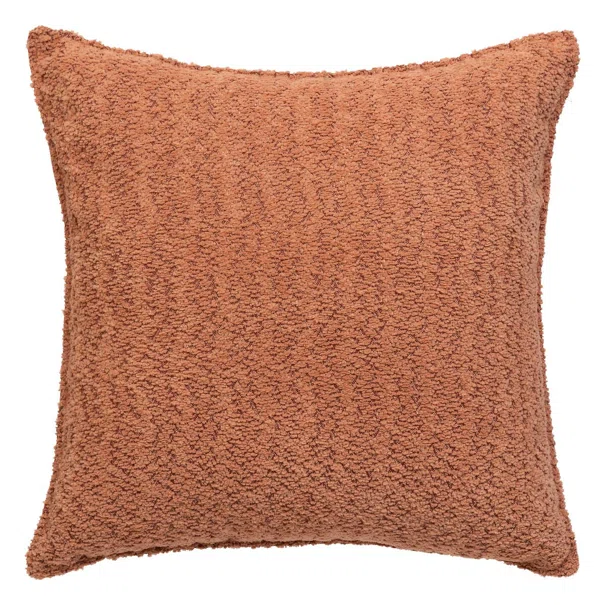 Διακοσμητικό Μαξιλάρι Μπουκλέ (45x45) A-S Soana Terracotta 204403C