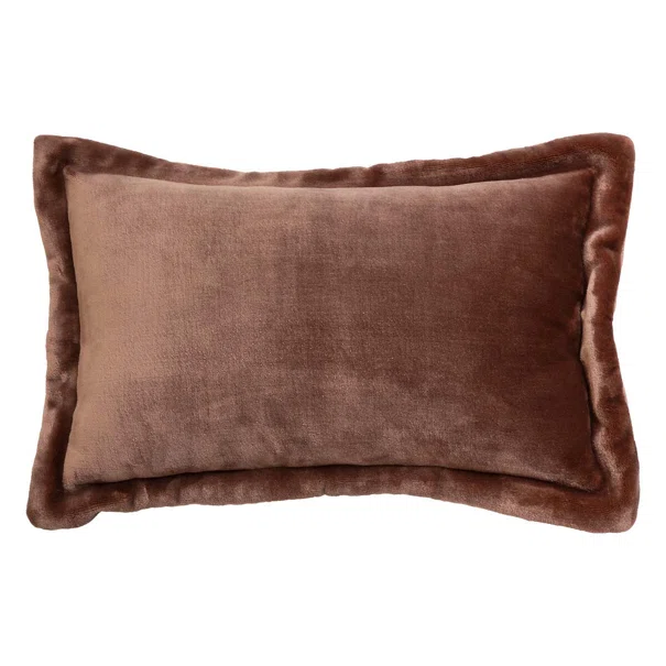 Διακοσμητικό Μαξιλάρι Βελουτέ (38x58) A-S Cuddly Marron 204413D