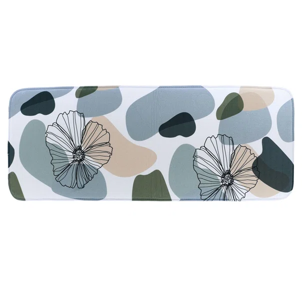 Πατάκι Μπάνιου (45x120) T-D Flowers 7729747
