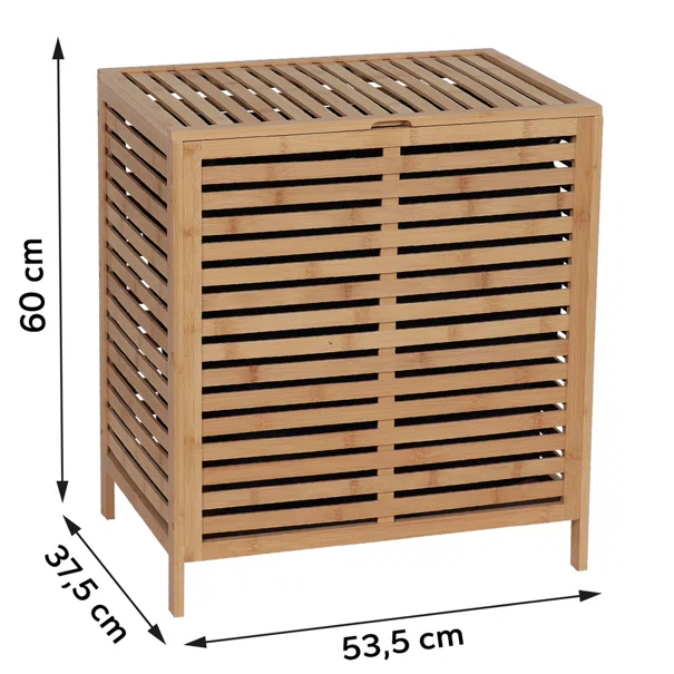 Καλάθι Απλύτων (53.5x37.5x60) T-D Bamboo 98225195