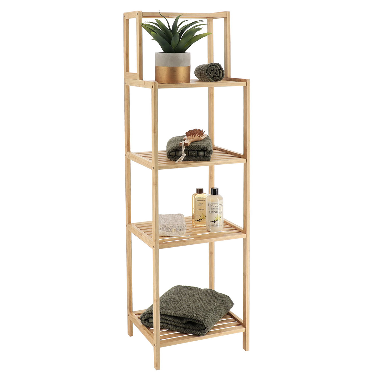 Ραφιέρα Δαπέδου 5 Θέσεων (35x30x125) T-D Bamboo 98228195