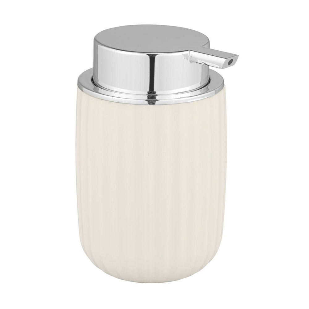 Dispenser Μπάνιου 250ml (Φ7.5x12.5) Wenko Agropoli Cream White 25189100