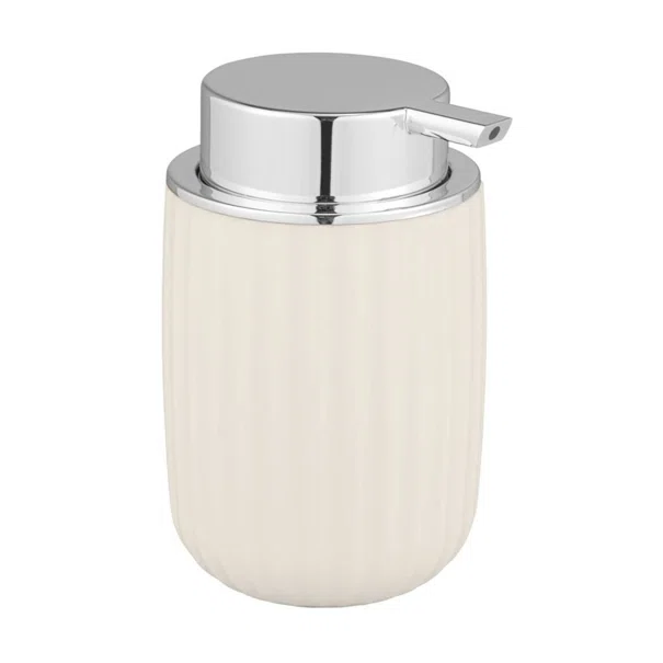 Dispenser Μπάνιου 250ml (Φ7.5x12.5) Wenko Agropoli Cream White 25189100