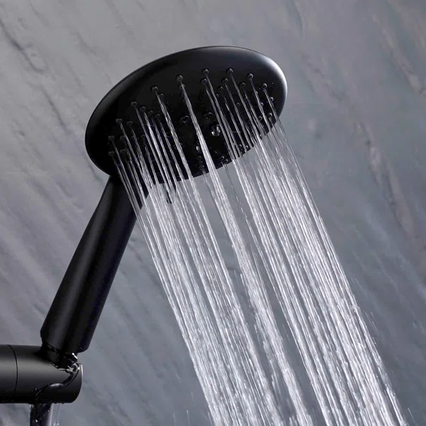 Τηλέφωνο Μπάνιου Με 3 Ροές L-C Hydro Black 1802056