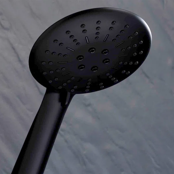 Τηλέφωνο Μπάνιου Με 3 Ροές L-C Hydro Black 1802056