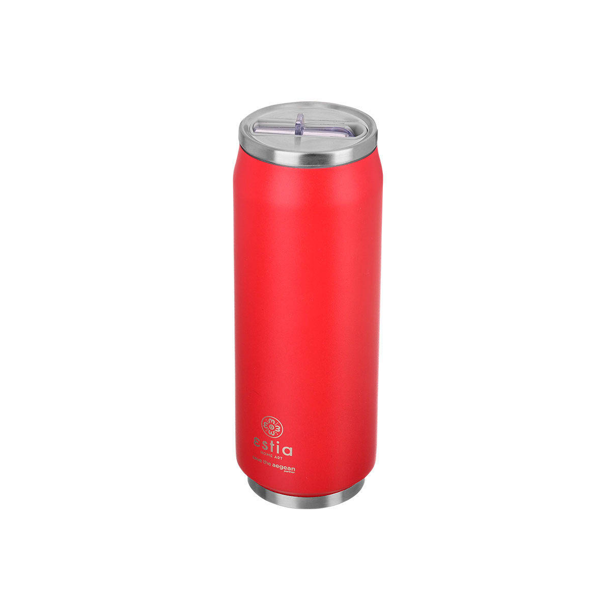Ποτήρι Θερμός 500ml Estia Save The Aegean Scarlet Red 01-9854