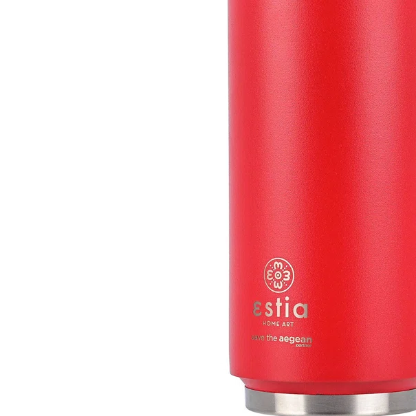 Ποτήρι Θερμός 500ml Estia Save The Aegean Scarlet Red 01-9854