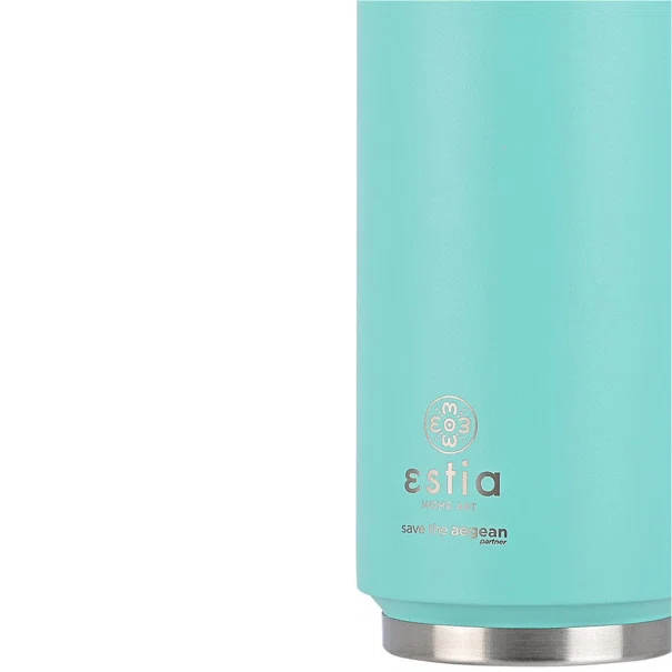 Ποτήρι Θερμός 500ml Estia Save The Aegean Bermuda Green 01-9786