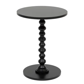 Βοηθητικό Τραπεζάκι (Φ38x50) A-S Alix Black 206005B