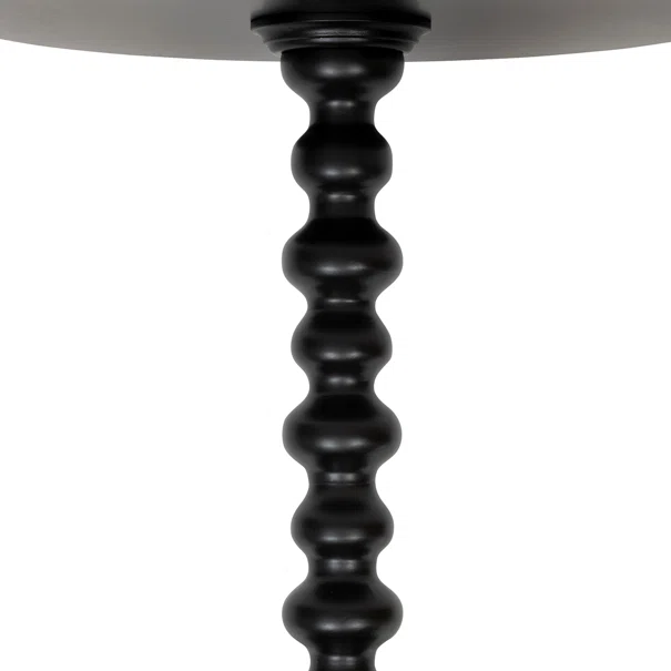 Βοηθητικό Τραπεζάκι (Φ38x50) A-S Alix Black 206005B