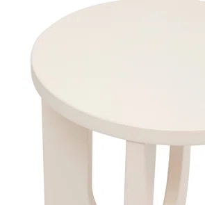 Βοηθητικό Τραπεζάκι (Φ40x50.5) A-S Bloom Ivory 206046A