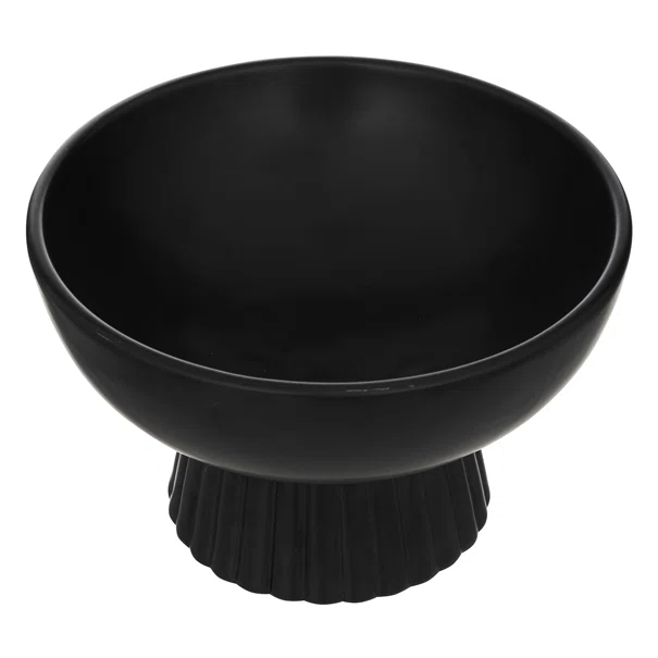 Διακοσμητικό Μπολ (Φ22x14) A-S Chaya Black 195022