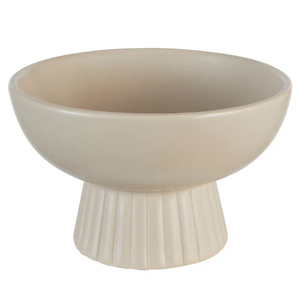 Διακοσμητικό Μπολ (Φ22x14) A-S Chaya Beige 195022A