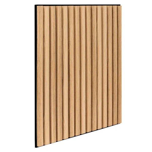 3D Πάνελ Τοίχου Ξύλινο (60x60) A-S Colva L.Wood 210403