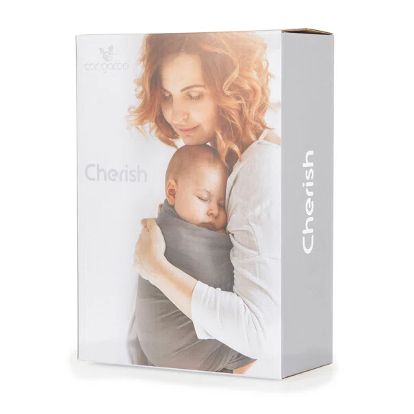 Μάρσιπος Wrap (4+ Μηνών/3.6-15.9kg) Cangaroo Cherish Dark Green