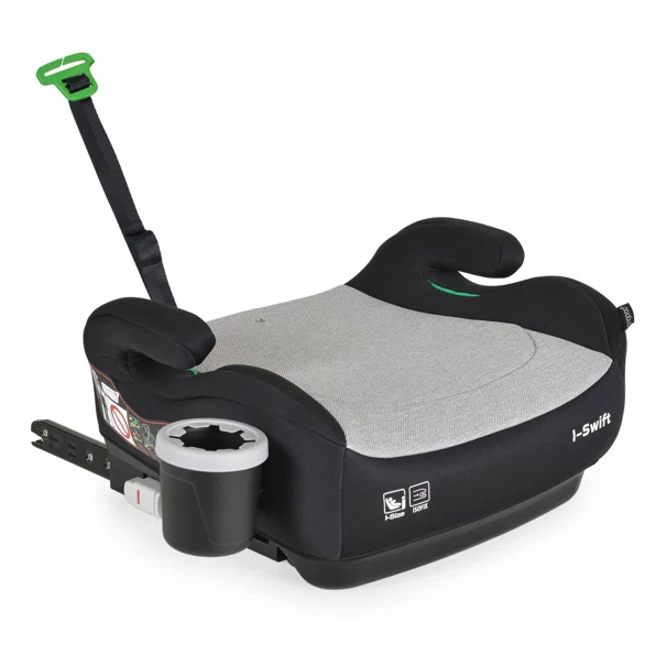 Κάθισμα Αυτοκινήτου Booster ISOfix (125 έως 150εκ. Ύψος) Cangaroo I-Swift i-Size Grey