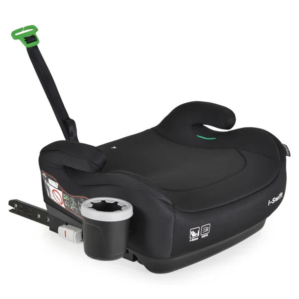 Κάθισμα Αυτοκινήτου Booster ISOfix (125 έως 150εκ. Ύψος) Cangaroo I-Swift i-Size Black