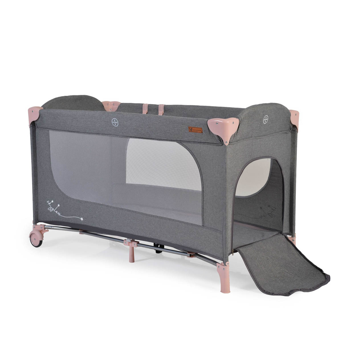 Παρκοκρέβατο (0+ Μηνών/Έως 14kg) Cangaroo Skyglow 1 Pink