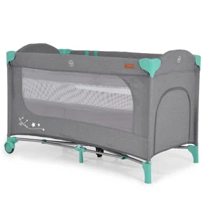 Παρκοκρέβατο 2 Θέσεων (0+ Μηνών/Έως 14kg) Cangaroo Skyglow 2 Mint
