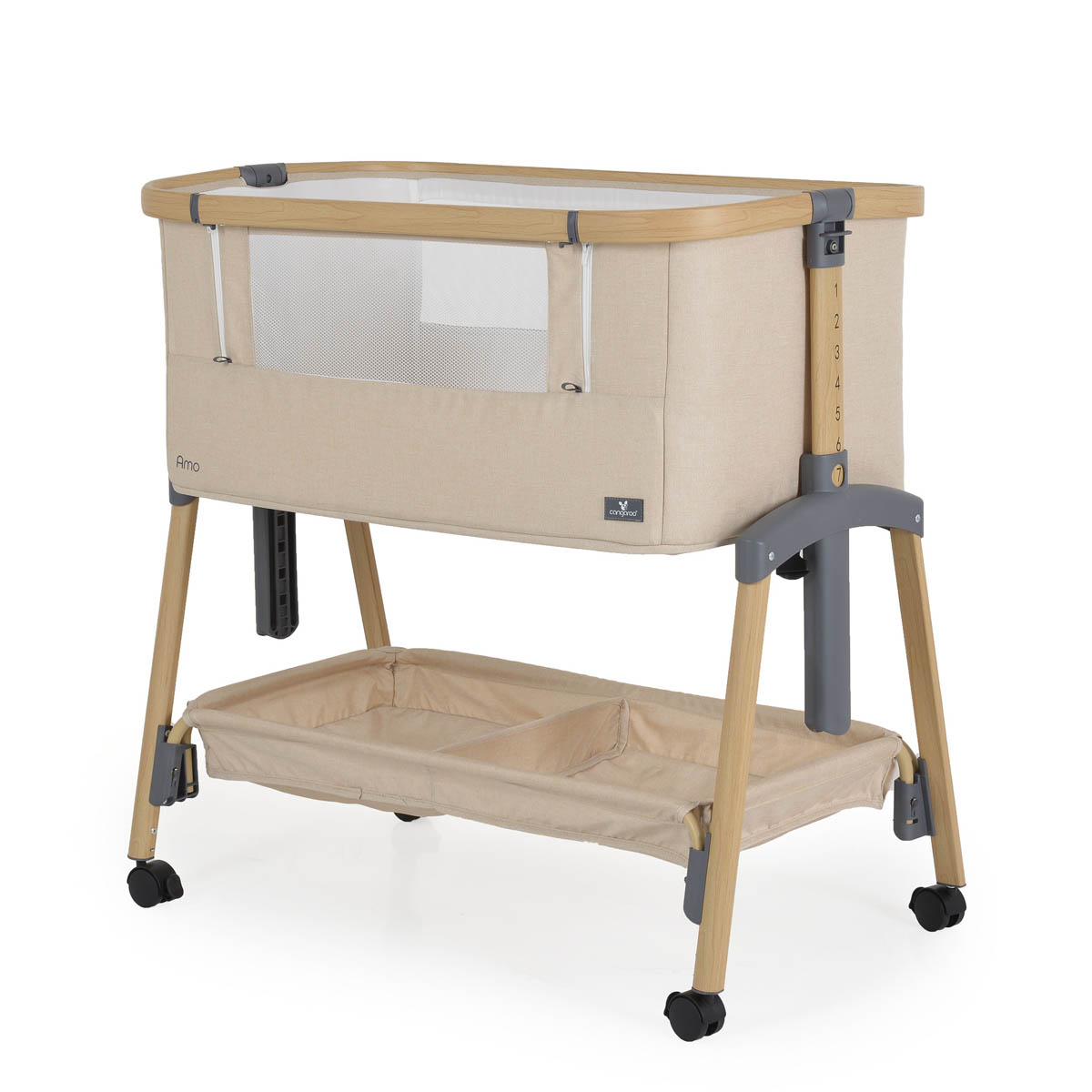 Λίκνο (0+ Μηνών/Έως 9kg) Cangaroo Amo Beige