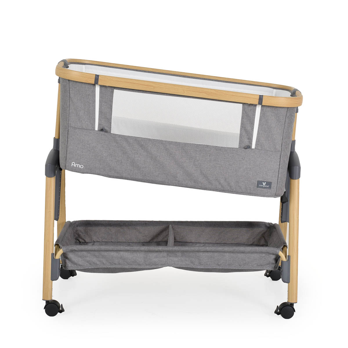 Λίκνο (0+ Μηνών Έως 9Kg) Cangaroo Amo Light Grey Βρεφικά Μωρού Spitishop