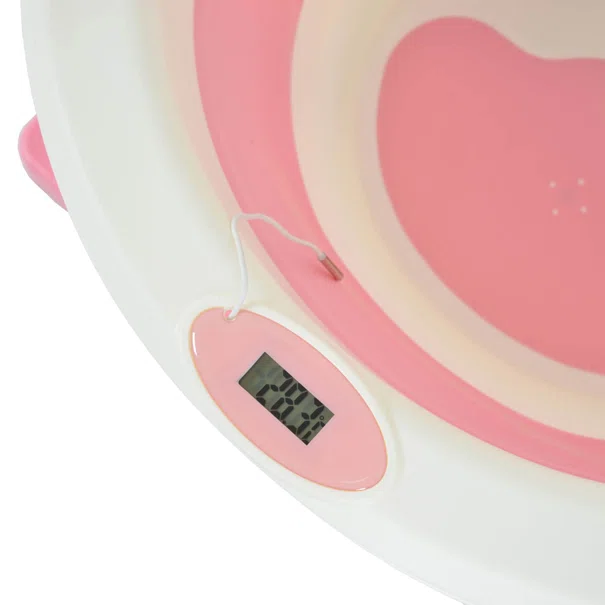 Πτυσσόμενο Μπανάκι Μωρού Cangaroo Terra Pink