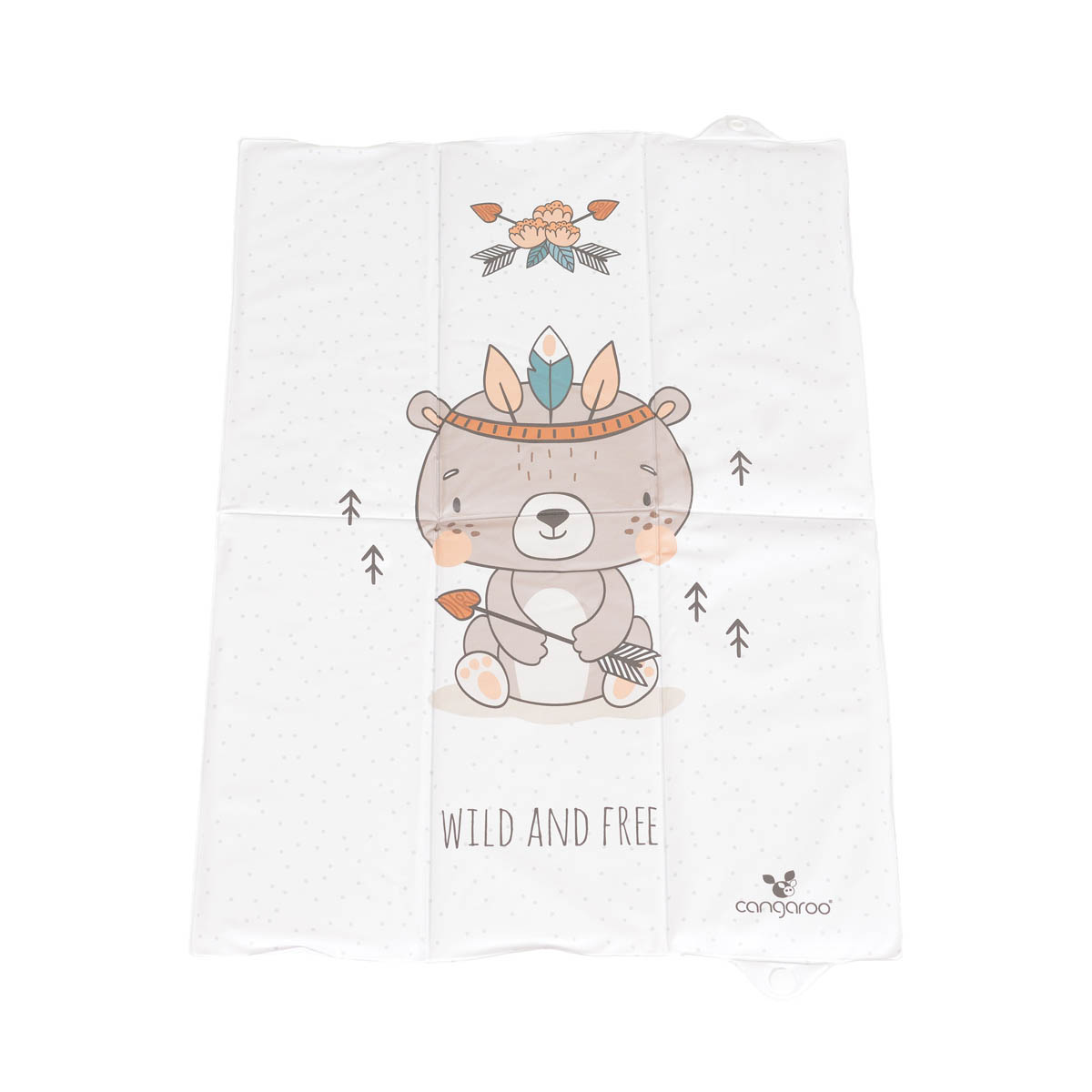 Αλλαξιέρα Ταξιδίου (60x40) Cangaroo Wild And Free Bear