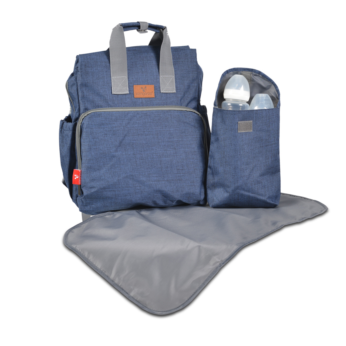 Τσάντα Αλλαξιέρα Backpack (31x15x39) Cangaroo Lydia Denim