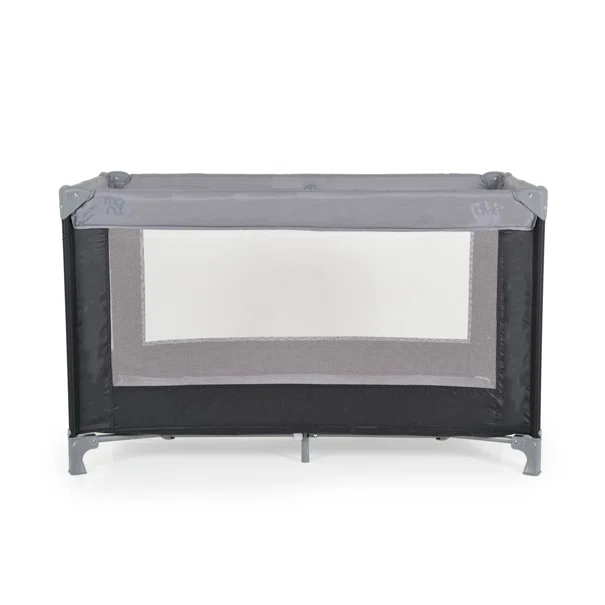 Παρκοκρέβατο (0+ Μηνών/Έως 14kg) Moni Solo Grey