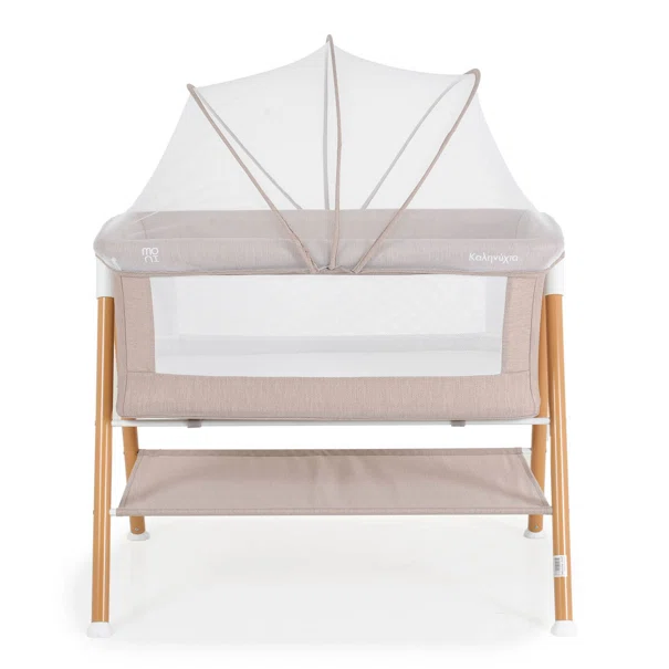 Λίκνο (0+ Μηνών/Έως 11kg) Moni Kalinihta Premium Beige