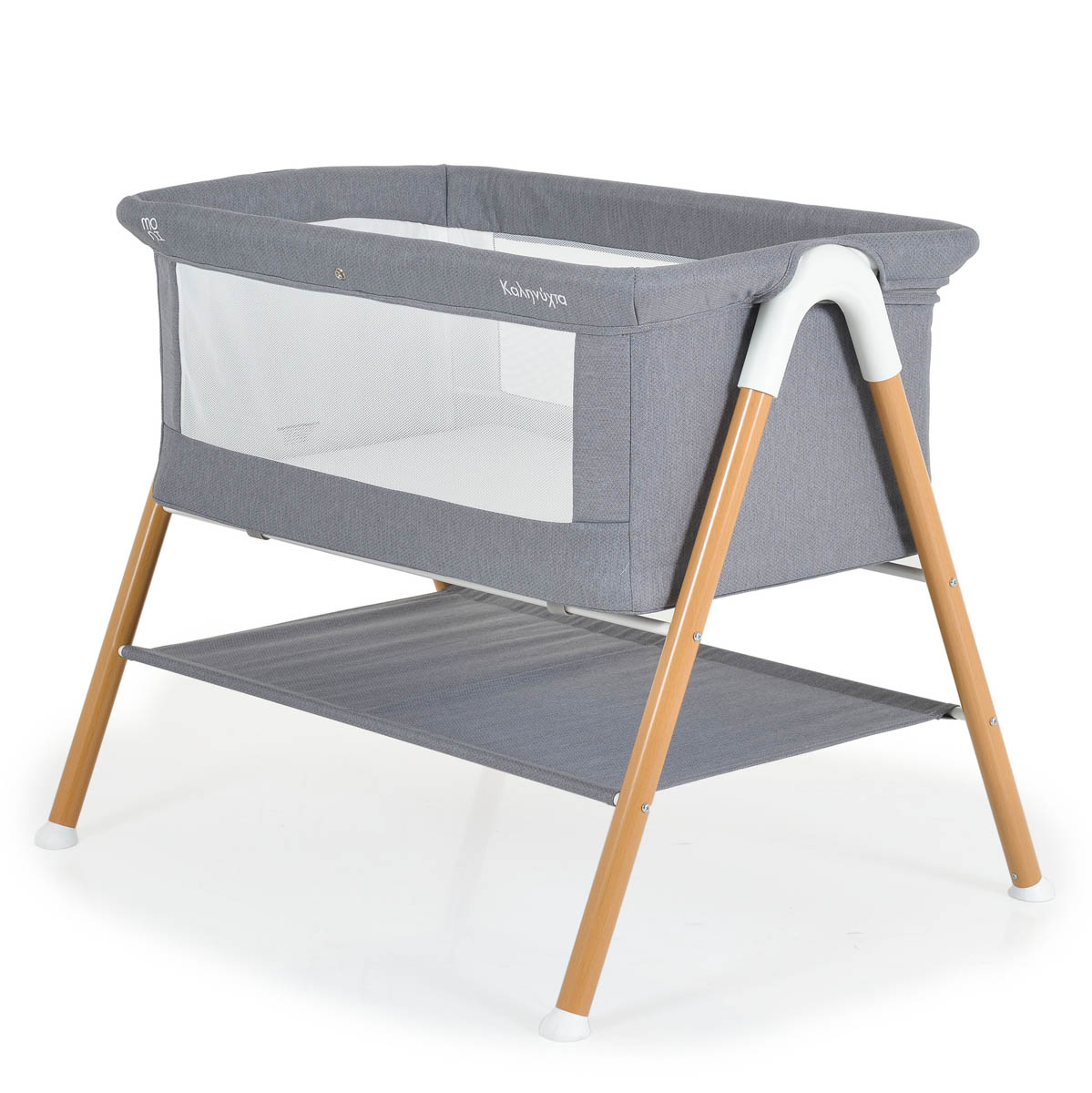 Λίκνο (0+ Μηνών/Έως 11kg) Moni Kalinihta Premium Grey