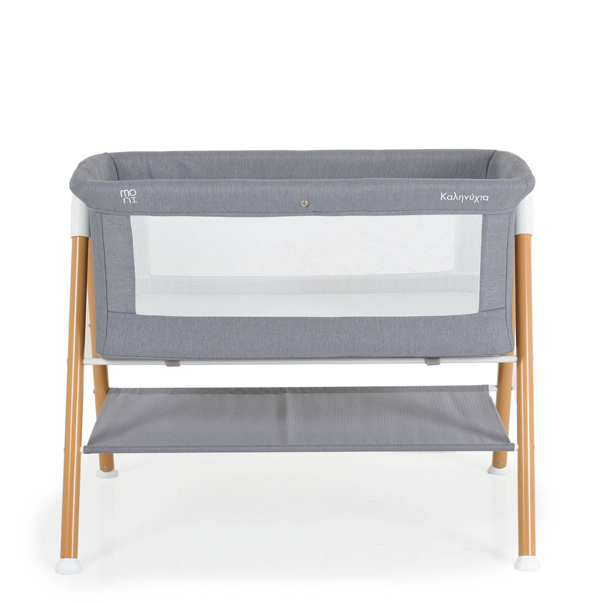 Λίκνο (0+ Μηνών/Έως 11kg) Moni Kalinihta Premium Grey