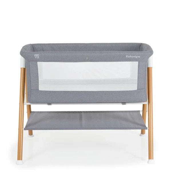 Λίκνο (0+ Μηνών/Έως 11kg) Moni Kalinihta Premium Grey