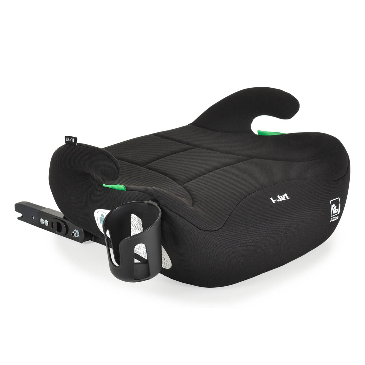 Κάθισμα Αυτοκινήτου Booster ISOfix (125 έως 150εκ. Ύψος) Moni i-Jet i-Size Black