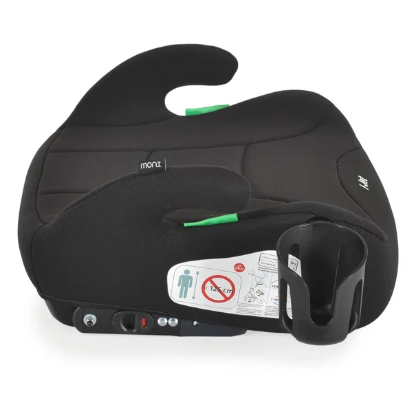 Κάθισμα Αυτοκινήτου Booster ISOfix (125 έως 150εκ. Ύψος) Moni i-Jet i-Size Black