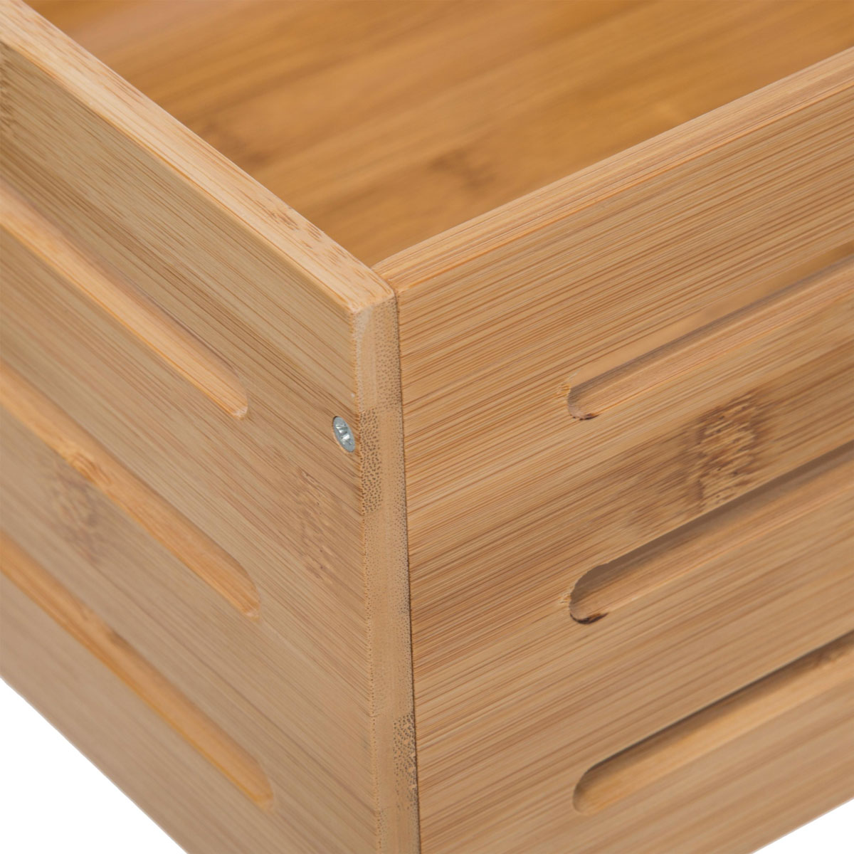 Καλάθι Αποθήκευσης (31X31X15) F-V Solid Bamboo 174626 Διακόσμηση Κουτιά & Καλάθια Spitishop