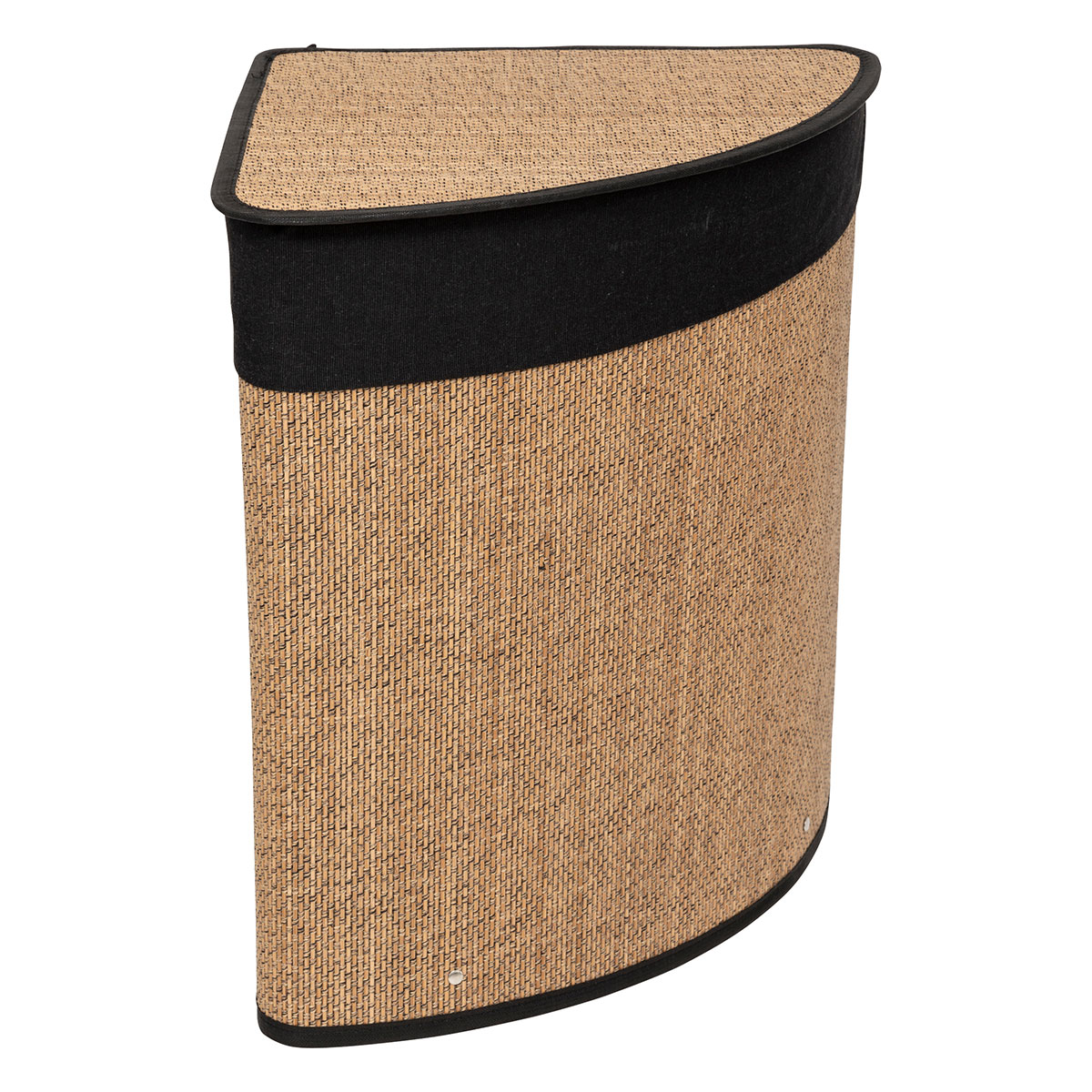 Καλάθι Απλύτων Γωνιακό 48Lit (35x35x50) F-V Basket Bamboo 206945