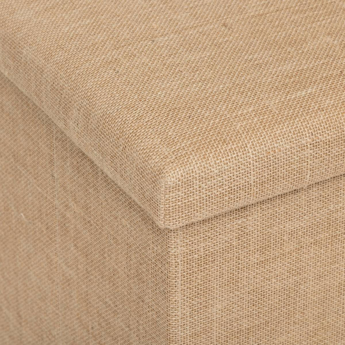Ταμπουρέ Με Αποθηκευτικό Χώρο (76x38x38) F-V Folding Pouffe 205555