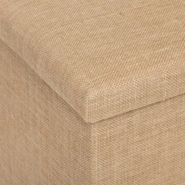 Ταμπουρέ Με Αποθηκευτικό Χώρο (76x38x38) F-V Folding Pouffe 205555