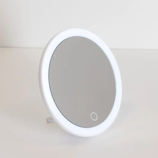 Επιτραπέζιος Μεγεθυντικός Καθρέφτης Με Led (Φ18.3x4.5) F-V Pivoting 200151