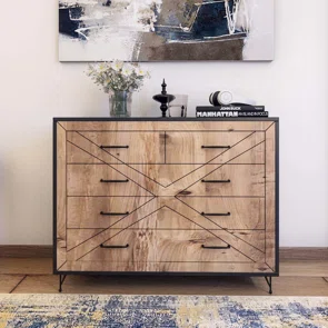 Συρταριέρα 4 Θέσεων (80x40x100) A-G Comfort 854KLN3401 Anthracite Oak