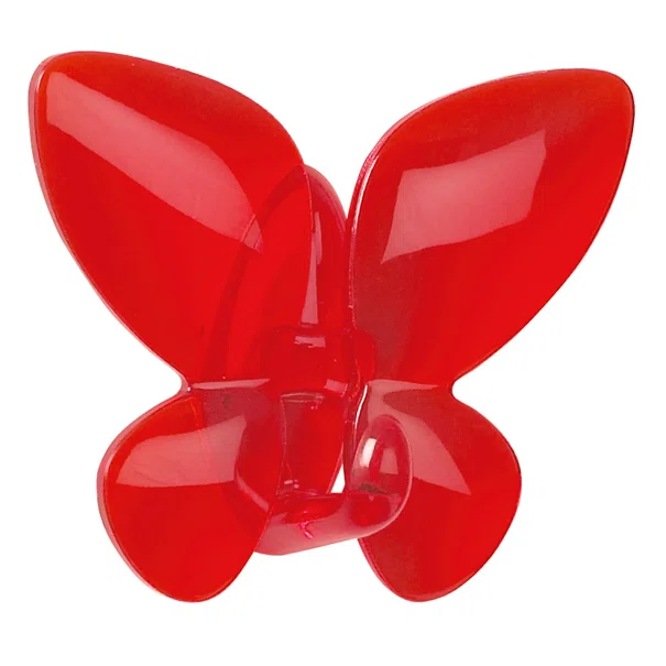 Κρεμαστράκι Αυτοκόλλητο Spirella Mariposa 05211.002 Κόκκινο